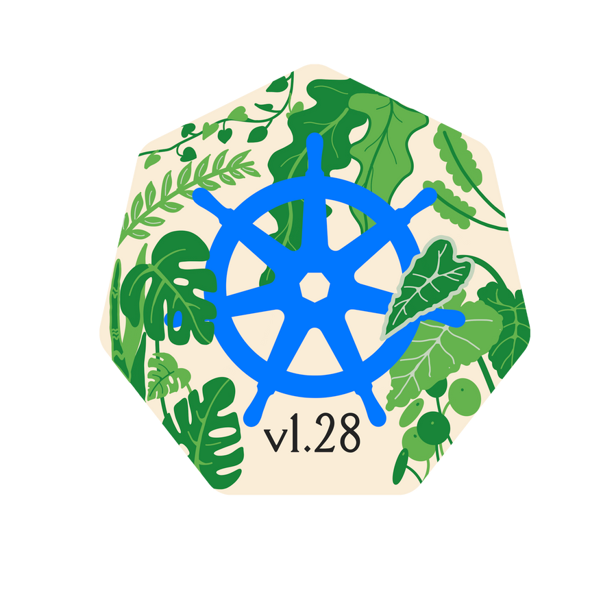 Kubernetes 1.28 Planternetes logo