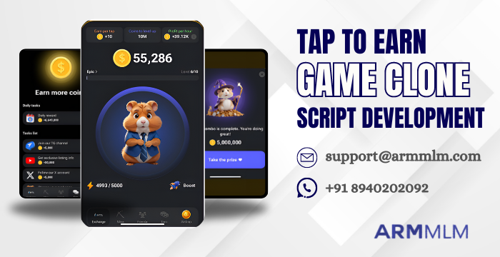 Cover image for Tap to Earn Game Clone Script: Unlocking the Future of Gaming