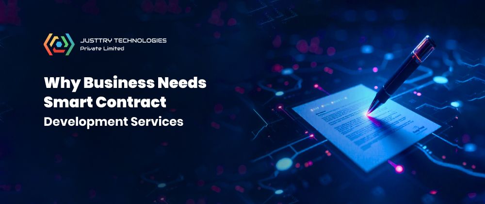 Cover image for Why Business Needs Smart Contract Development Services