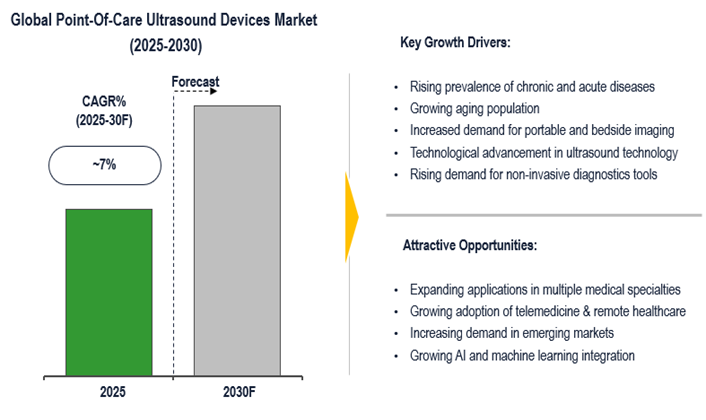 Cover image for Global Point-of-Care Ultrasound Devices Market to Expand at 7% CAGR: Emergency Care by 2030