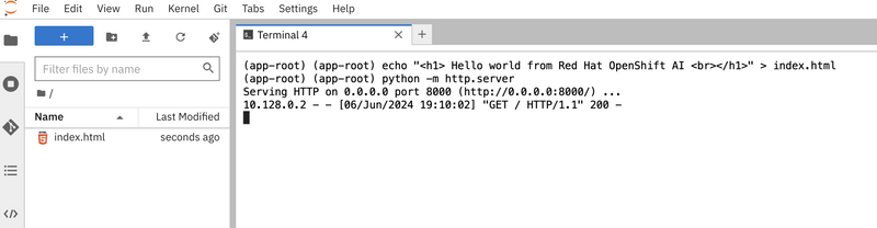 Python http.server