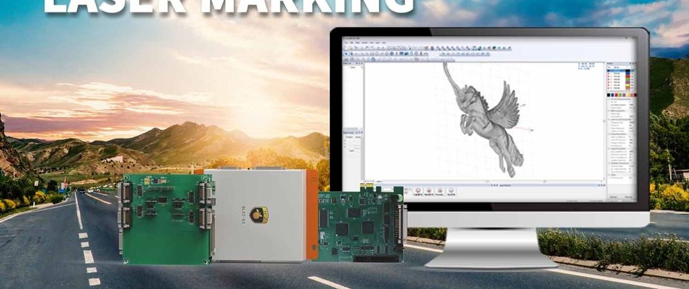 Cover image for BJJCZ EZCAD Laser Marking Controller for Precise Engraving