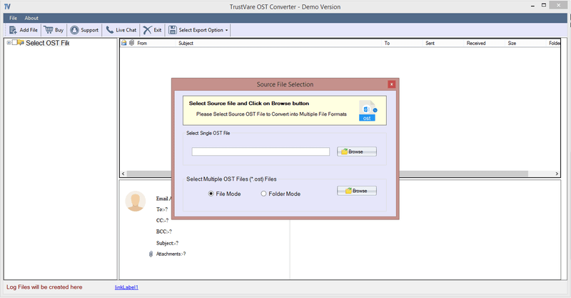 TrustVare OST to PST COnverter