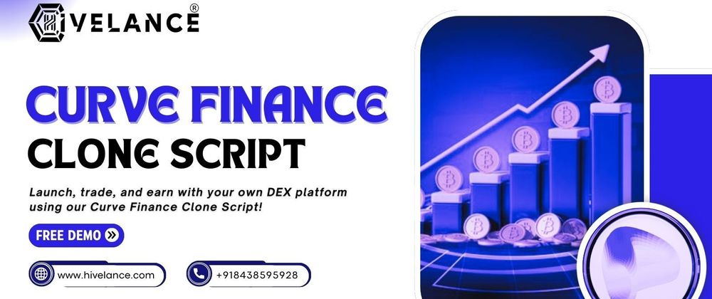 Cover image for Why Is a Curve Finance Clone Script the Best Way For Enterprenuers to Build Your Own DeFi Exchange?