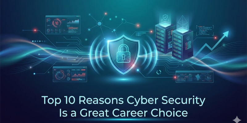 Cover image for Top 10 Reasons Why Cyber Security Is a Great Career Choice
