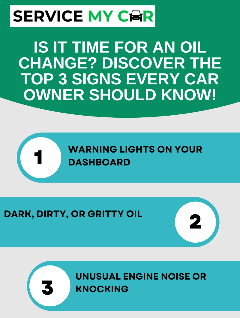 Top 3 Signs It's Time for an Oil Change
