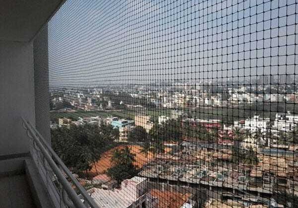 Cover image for Balcony Safety Net for Garden