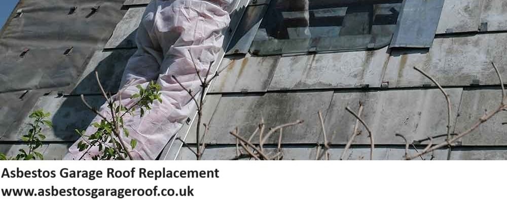 Cover image for removal of asbestos garage roof