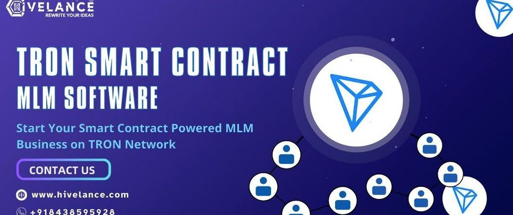 Cover image for Revolutionize MLM Businesses with TRON Smart Contract Software: Features, Benefits & More