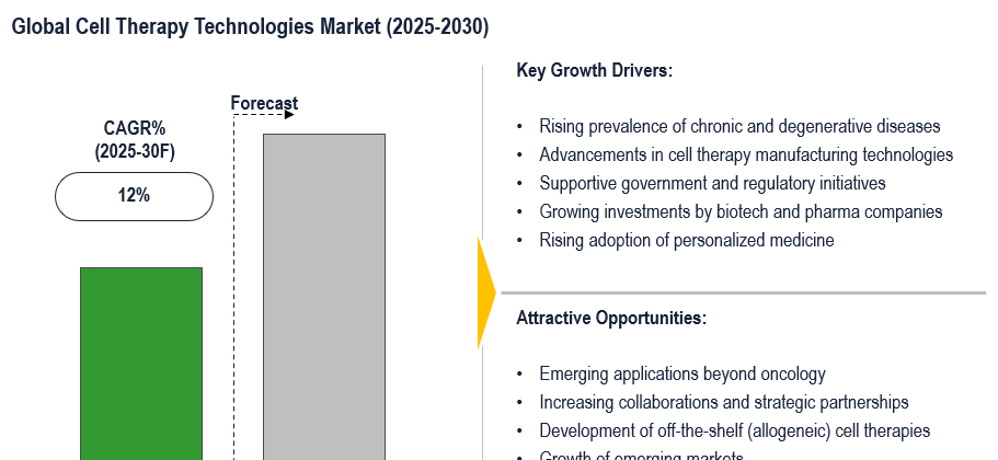 Cover image for Global Cell Therapy Technologies Market to Grow 12% CAGR Fueled by Stem Cell Innovation by 2030