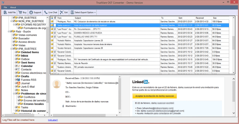 TrustVare OST to PST COnverter