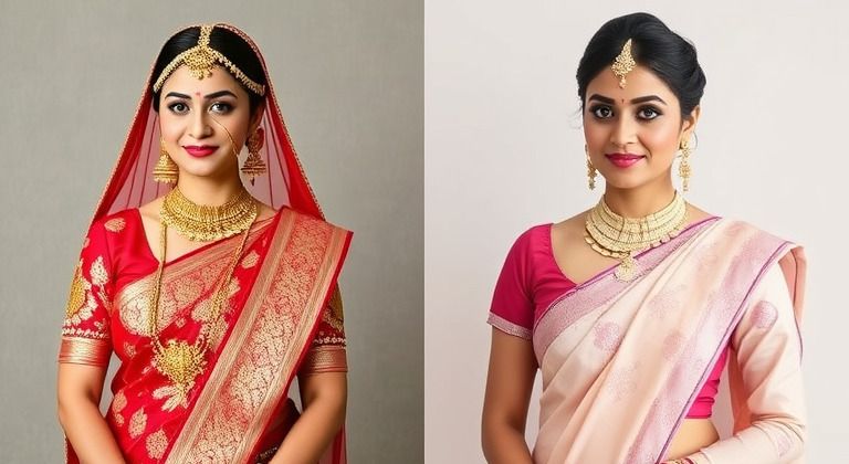 Cover image for Traditional vs. Modern Wedding Sarees: What’s Right for You?