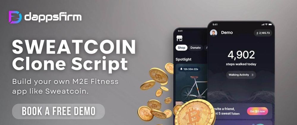 Cover image for Sweatcoin Clone script: Bridging Fitness and Financial Success