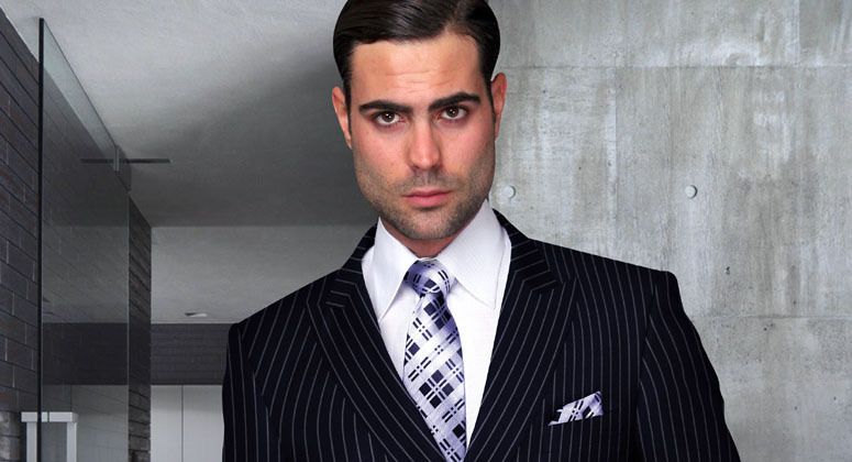 Cover image for wool suit for men