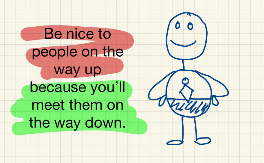 Be nice...