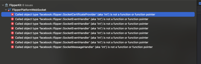 Flipper Error