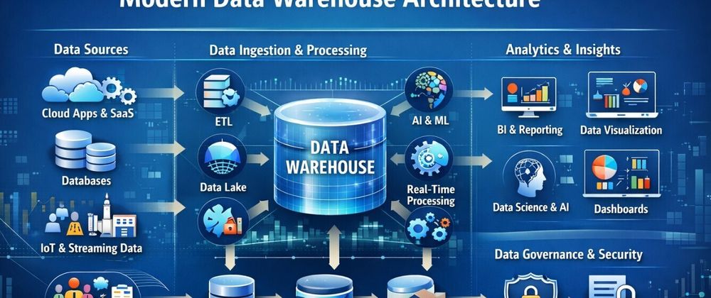 Cover image for Modern Data Warehouse Architecture: A Clear Guide to Key Concepts and Structure