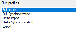Active Directory Domain Services connector 