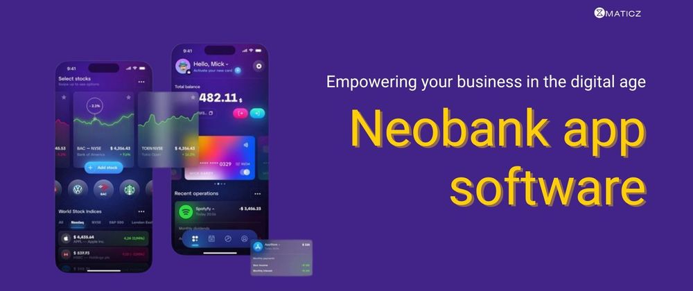 Cover image for Neobank app development: Empowering business in the digital age