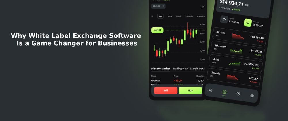 Cover image for Why White Label Crypto Exchange Software Is a Game Changer for Businesses