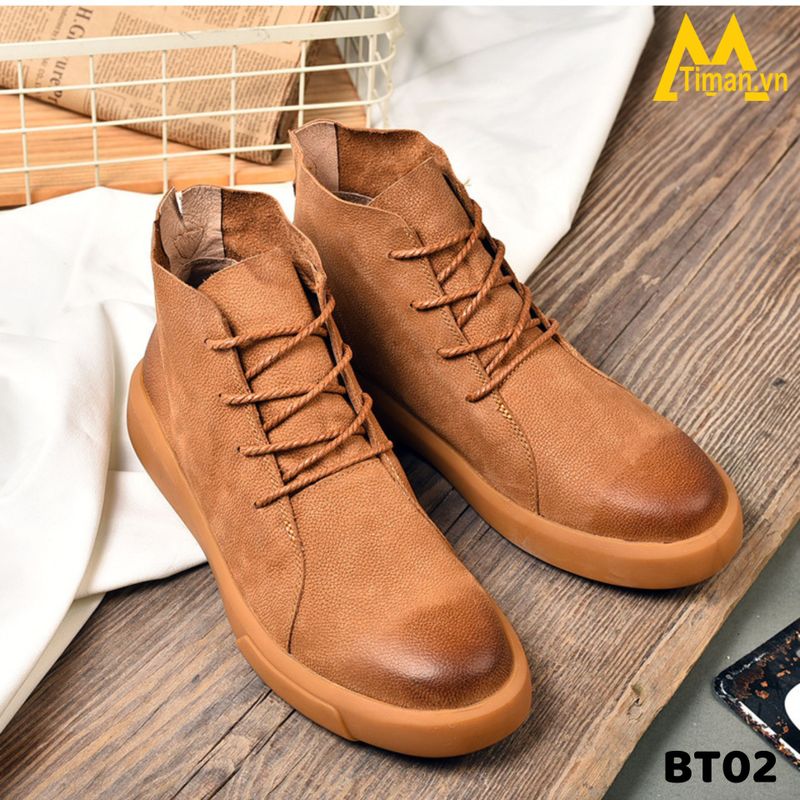 Giày da nam Chealsea Boot BT02